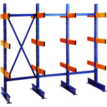 Nanjing Jracking vente chaude H acier en aluminium de stockage rack poudre enduit en aluminium tuyau rack